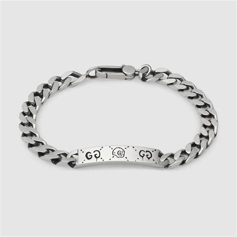 gucci ghost chain bracelet silver|gucci ghost ring nordstrom.